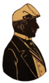 Wilhelm II. als Bonner Preuße (nach G. A. Cloß)