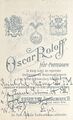Oscar Roloff, 1895/96 (Reinhold Thüme)